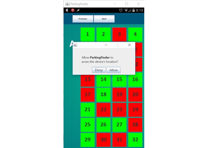 Parking Finder – screenshot 1