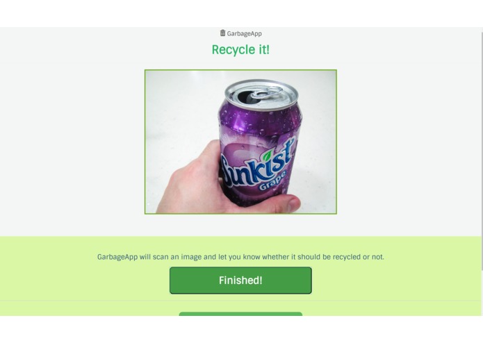 GarbageApp – screenshot 2