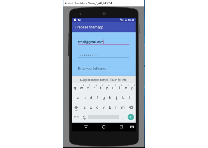 STEMApp w/ Databases – screenshot 3