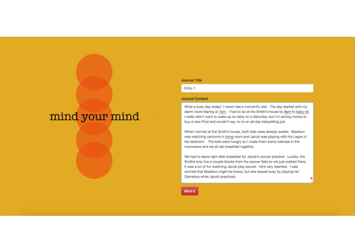 Mind Your Mind – screenshot 1