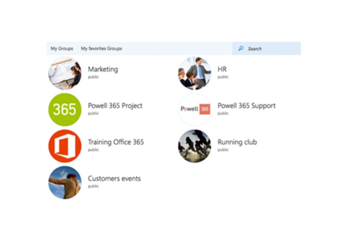 Office 365 Groups SPFx – screenshot 2