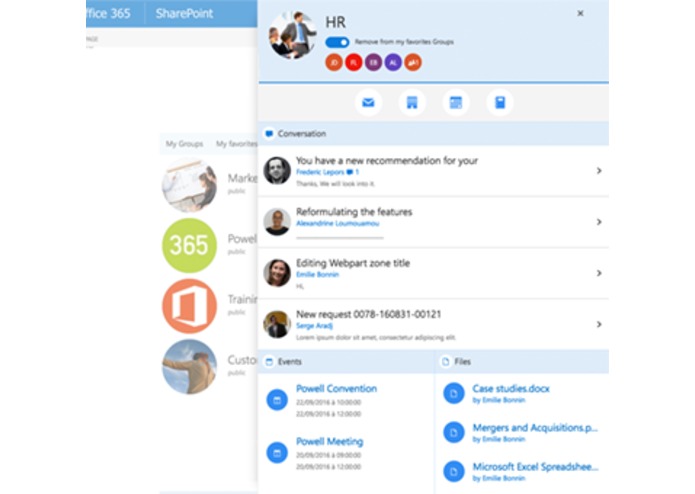 Office 365 Groups SPFx – screenshot 4