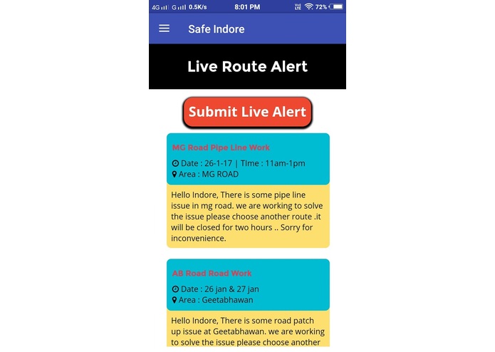 SAFE INDORE - SAFETY STARTS FROM YOU – screenshot 3