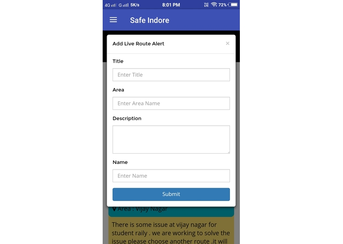 SAFE INDORE - SAFETY STARTS FROM YOU – screenshot 4