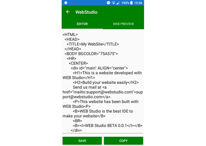 WebStudio – screenshot 4