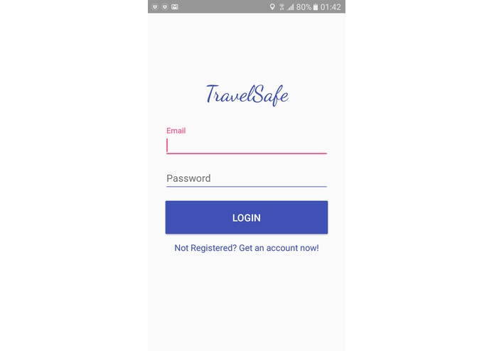 TravelSafe – screenshot 1