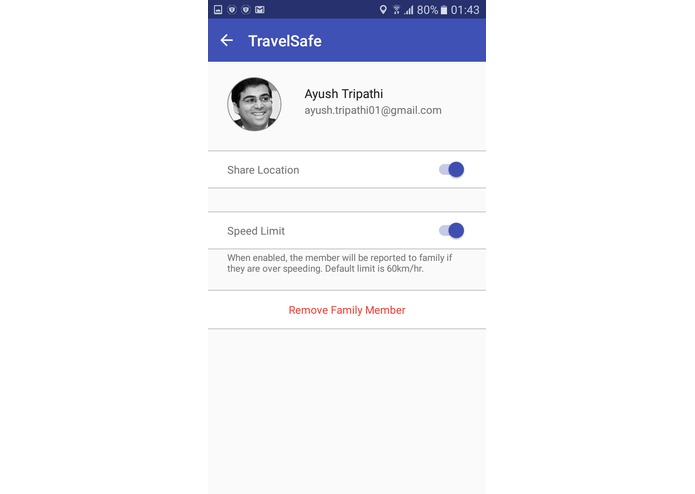 TravelSafe – screenshot 5