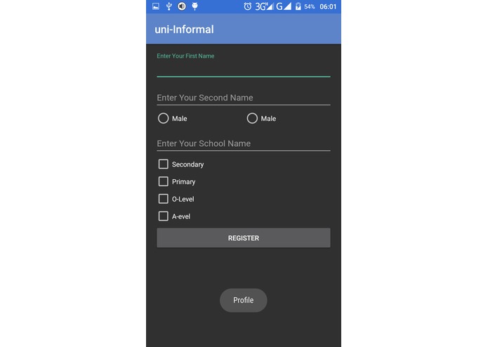 uni-Informal – screenshot 1