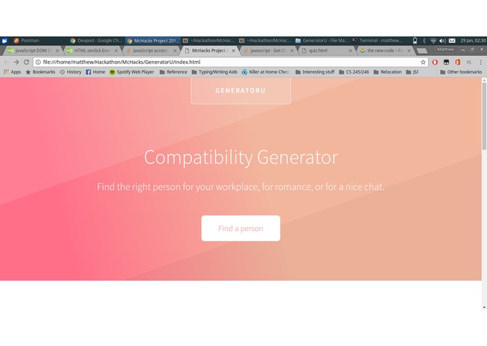 GeneratorU – screenshot 1