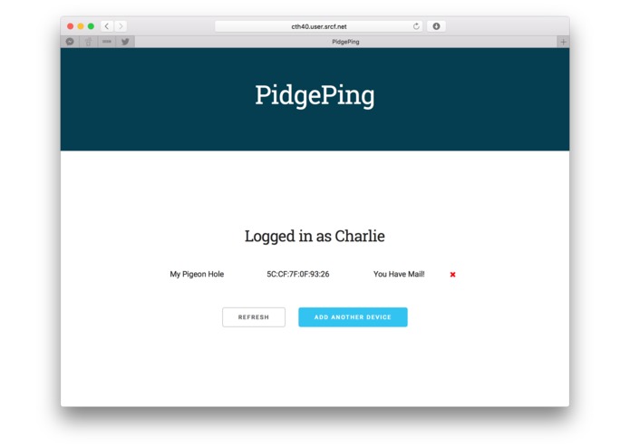 PidgePing – screenshot 3