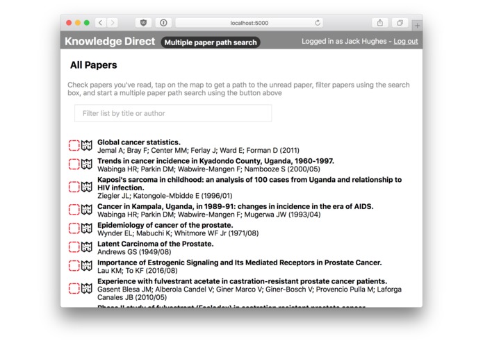 knowledge-direct – screenshot 2