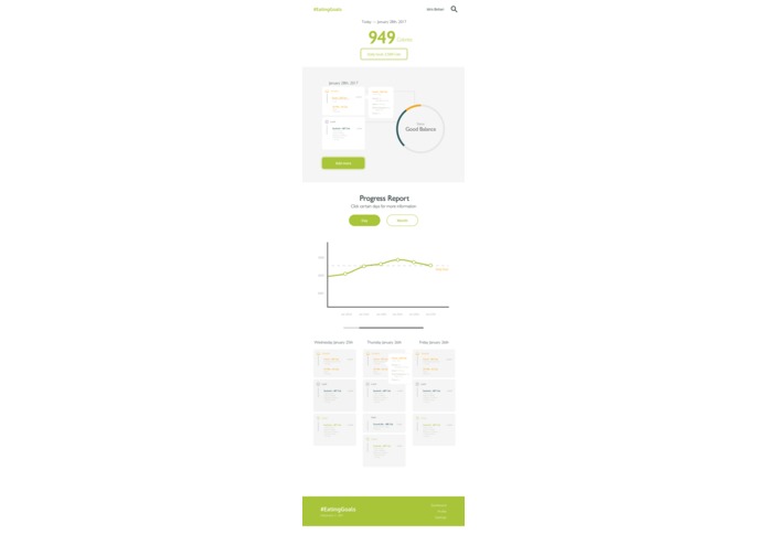 #EatingGoals – screenshot 3