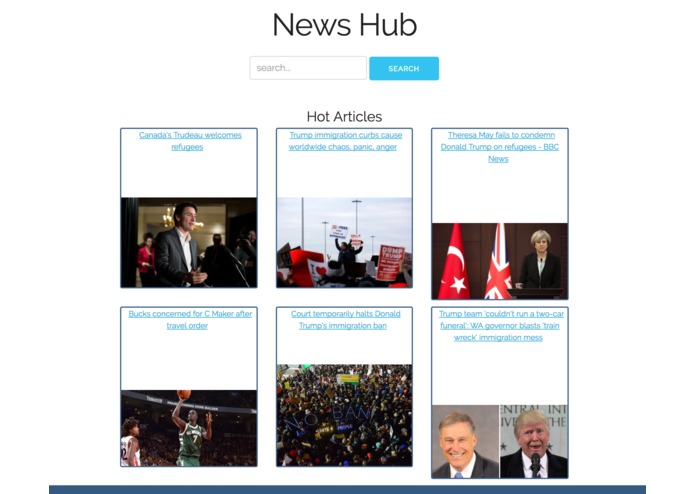 NewsHub – screenshot 1