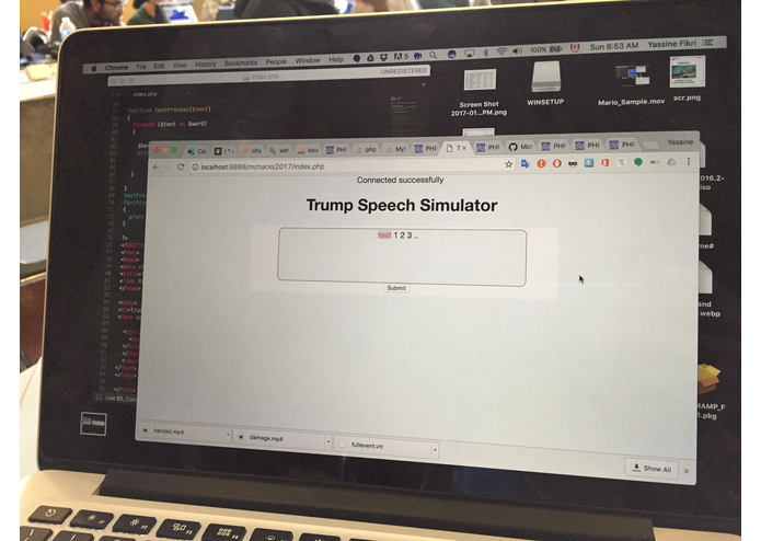 Trump Speech Simulator – screenshot 1