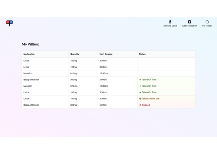 PillBox – screenshot 2