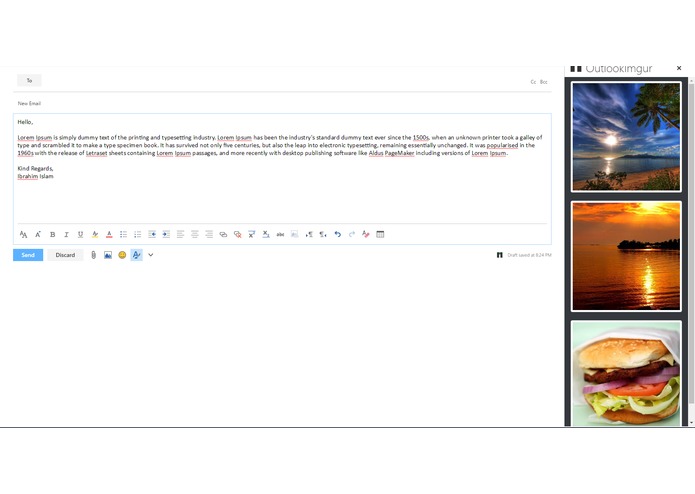 outlook-imgur-addin – screenshot 2