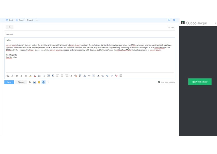 outlook-imgur-addin – screenshot 3