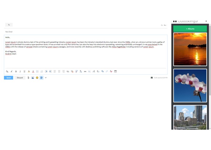 outlook-imgur-addin – screenshot 4