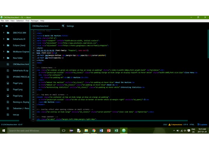 E-Waste CNC Machine – screenshot 4