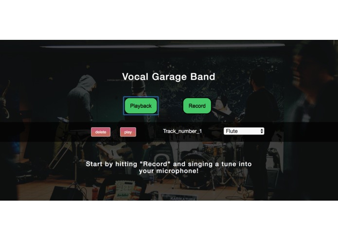 Vocal Garageband – screenshot 1