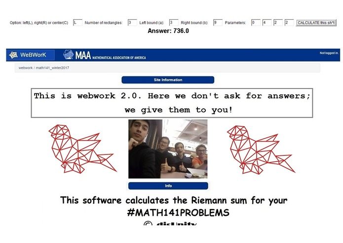 Riemman Sum Calculator – screenshot 1