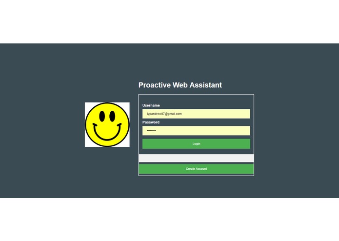 Proactive Web Assistant  – screenshot 1