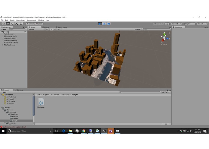 Holographic Flood Management Using HoloLens – screenshot 1