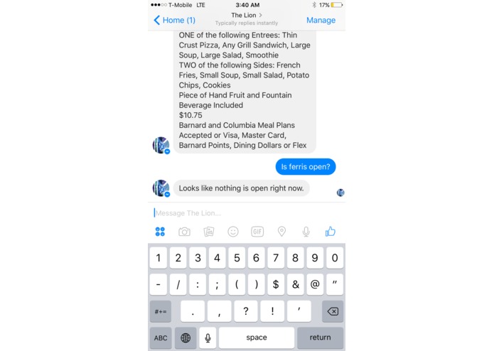 LionBot – screenshot 3