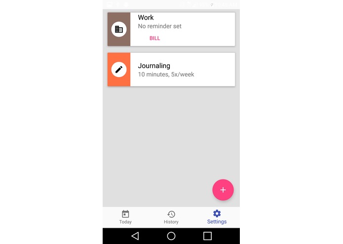 LinCal – screenshot 2