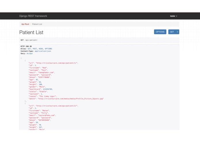 Tri-Colour Care – screenshot 1