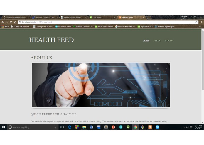 HealthFeed – screenshot 2