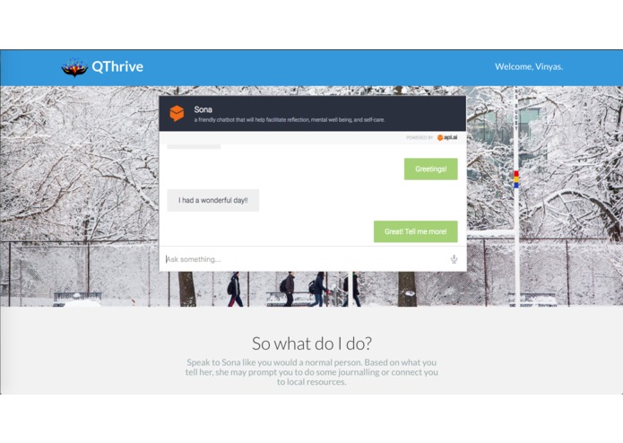 Team 0 - QThrive – screenshot 1