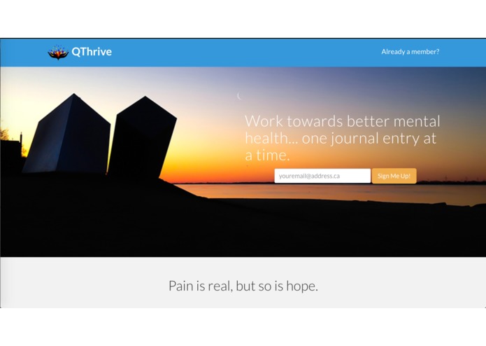 Team 0 - QThrive – screenshot 2