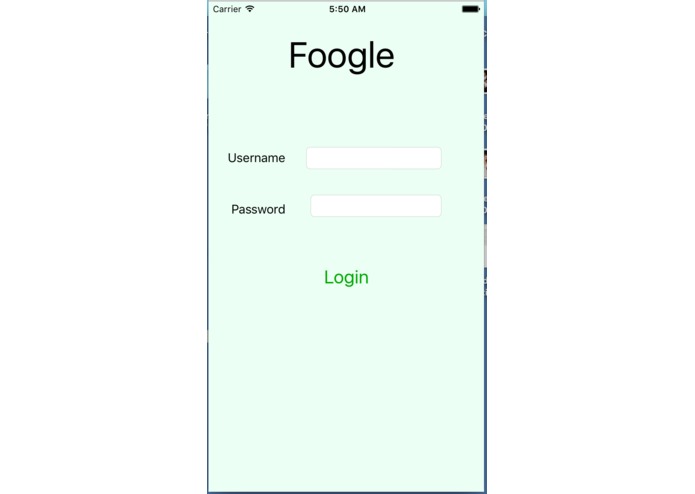 Foogle – screenshot 1