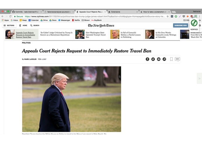 NewzCheck – screenshot 2