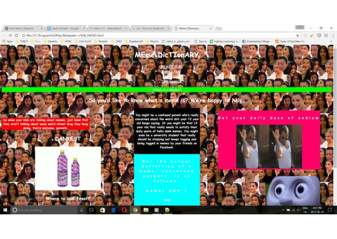 Meme Dictionary – screenshot 1