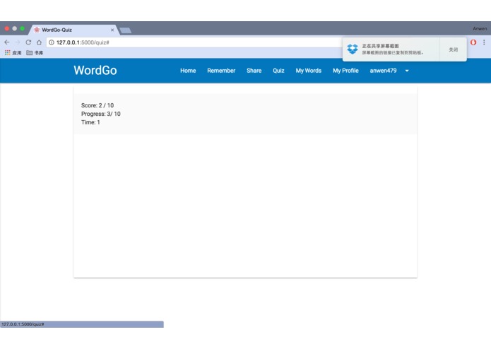 WordGo-Janpanese Learning Website – screenshot 2