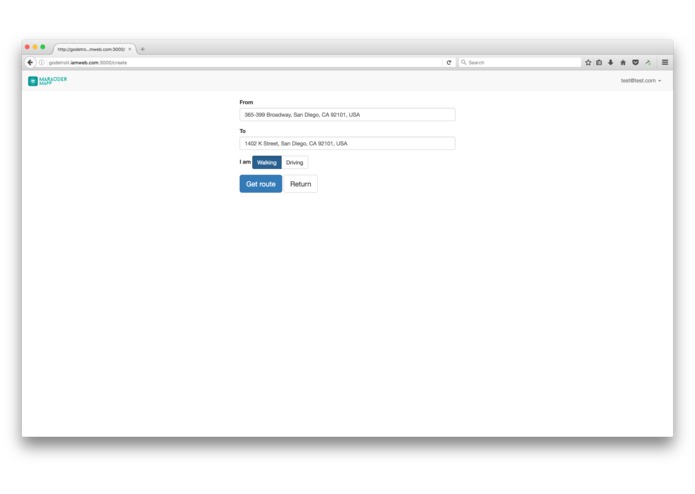 Marauder mApp V2 – screenshot 2