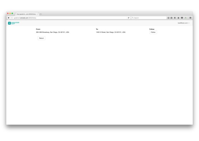 Marauder mApp V2 – screenshot 4