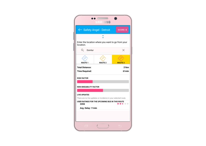 Safety Angel - Detroit, For smarter commute. – screenshot 14