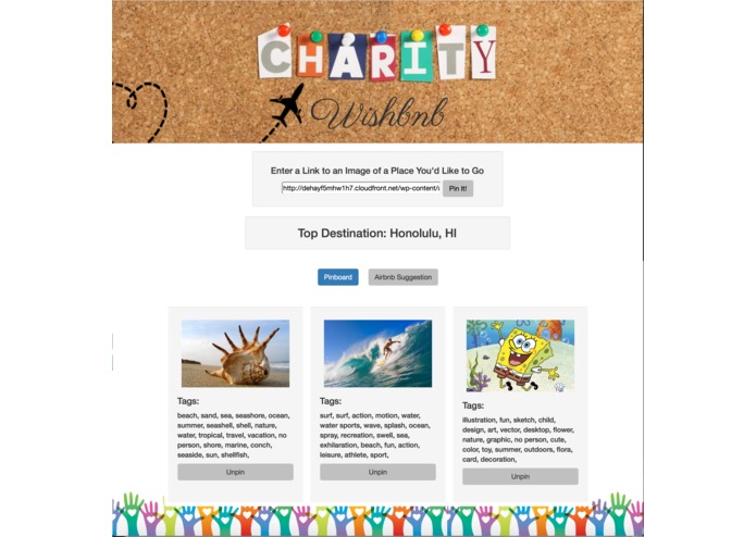 Wishbnb – screenshot 1