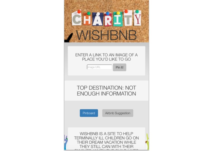 Wishbnb – screenshot 2