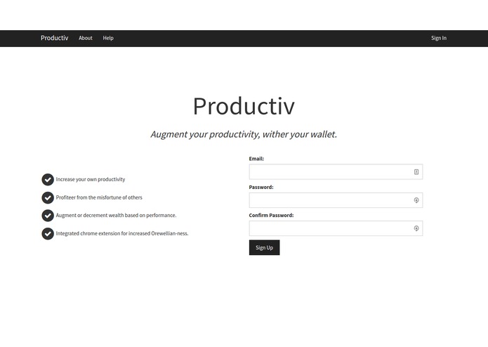 productiv – screenshot 1