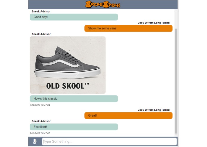 SneakSpeak at Table 11A – screenshot 3