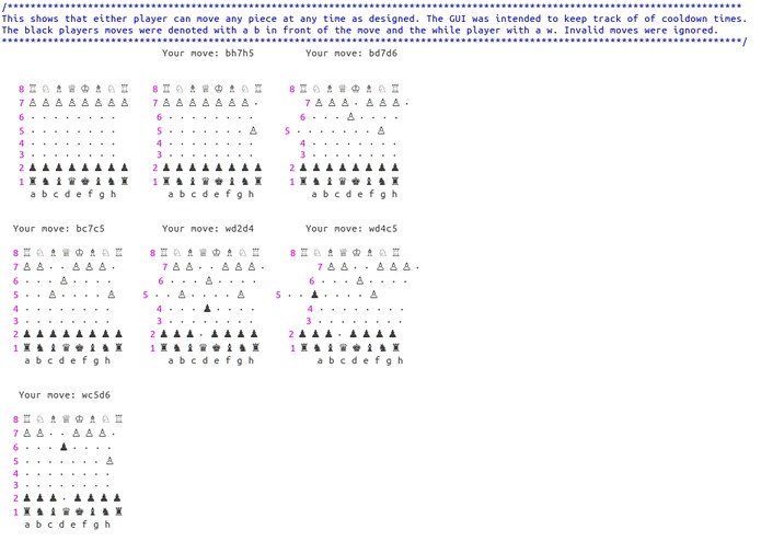 Aggressive chess (table 29A) – screenshot 1