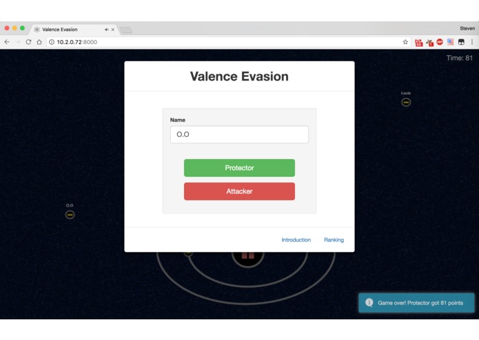 *Albany* Valence Evasion (Table 9C) – screenshot 1