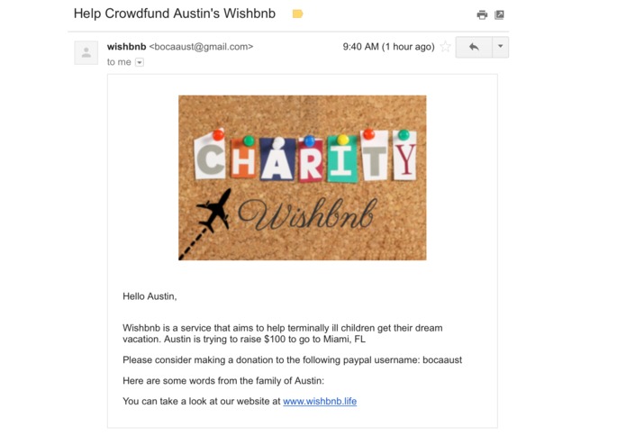 Wishbnb – screenshot 4