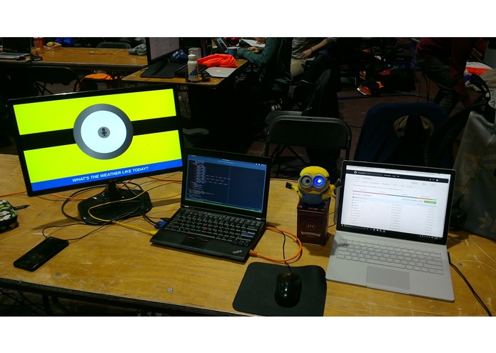 TerMINIONator: voice controlled robotics 32B | Devpost