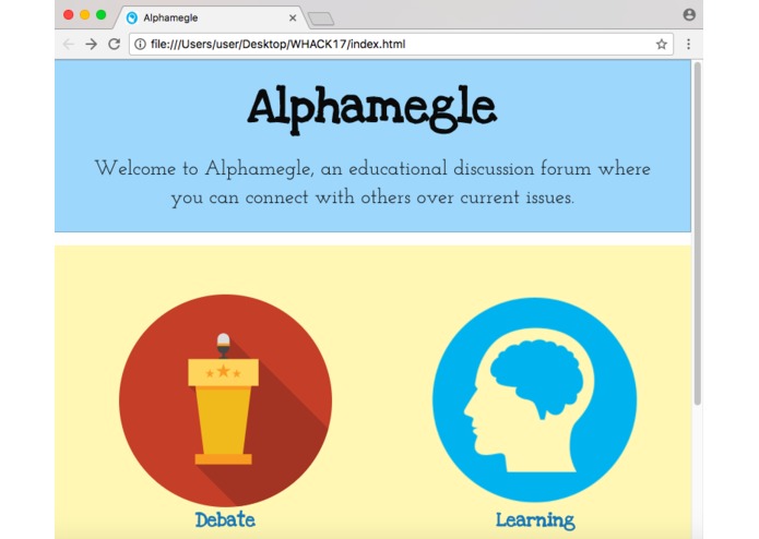 Alphamegle – screenshot 1