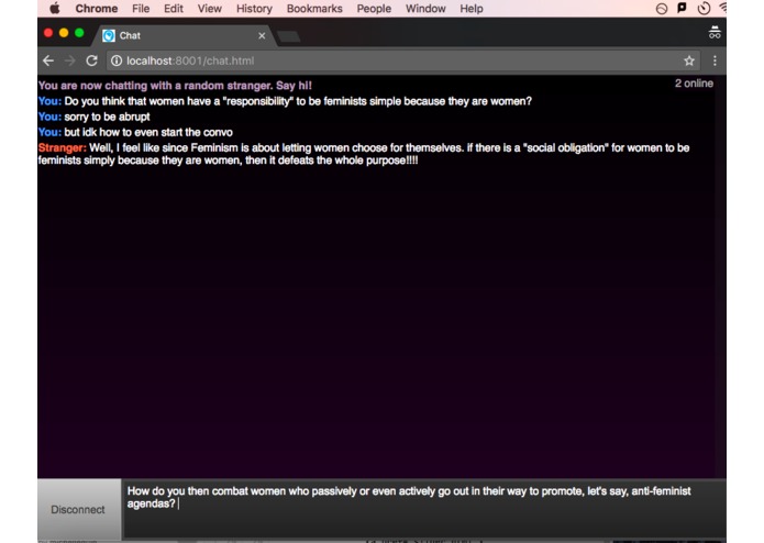 Alphamegle – screenshot 4
